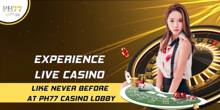 Trải nghiệm sòng bạc trực tiếp với người chia bài thật tại vip777 casino